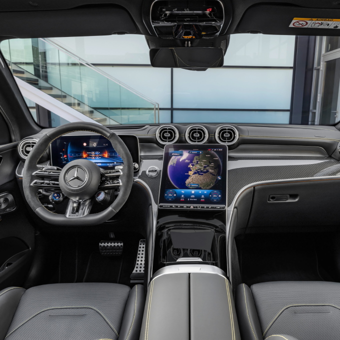 Mercedes AMG GLC 63 S Interieur 2