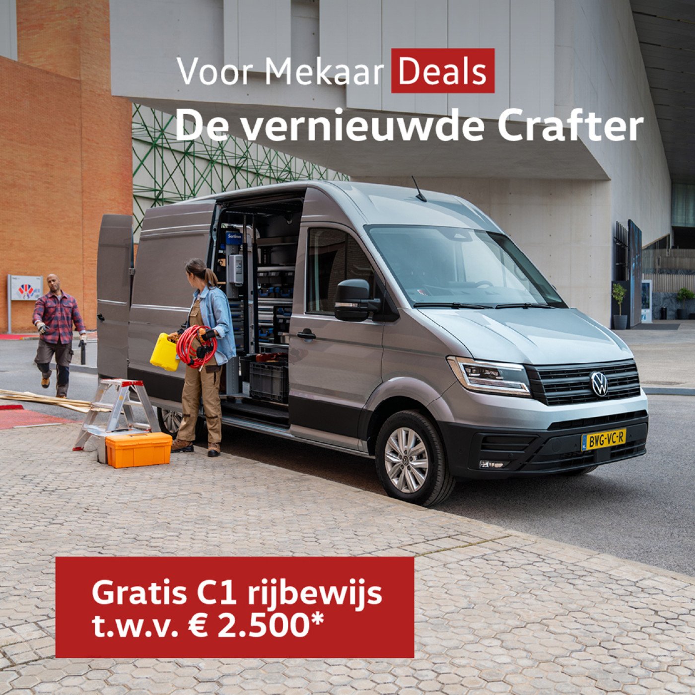 Crafter gratis rijbewijs