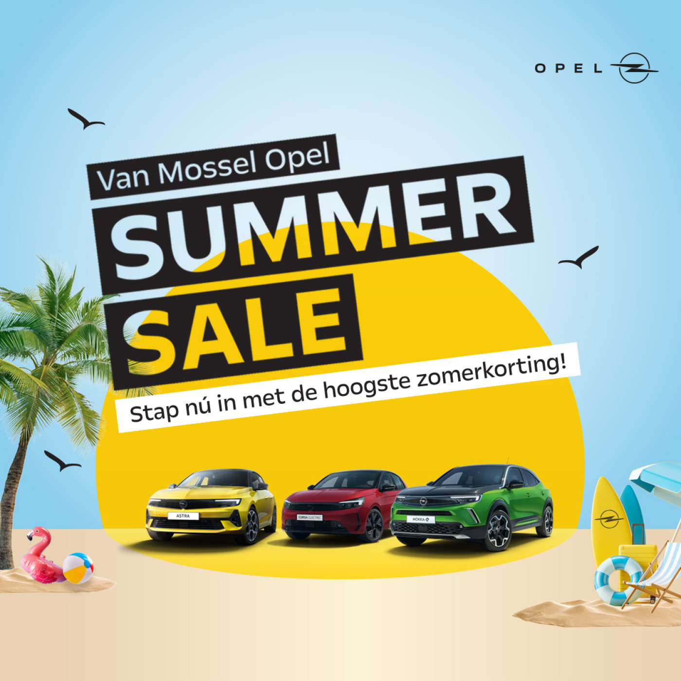 Van Mossel Opel SummerSale