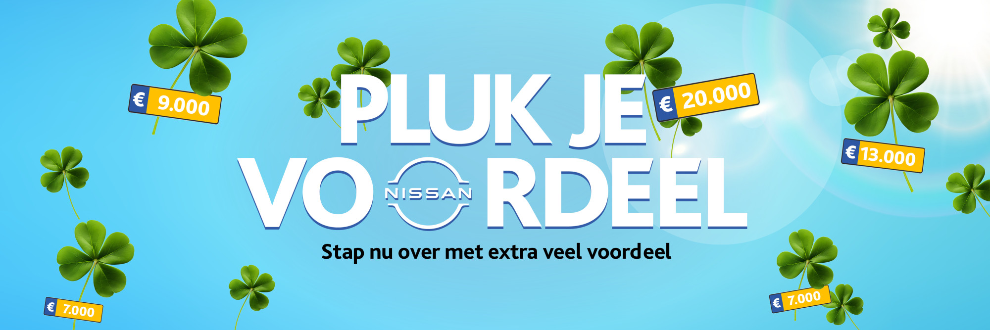 Hero Pluk je voordeel Nissan