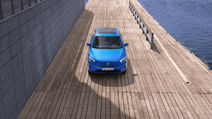 MG ZS EV slim design en gebruiksgemak