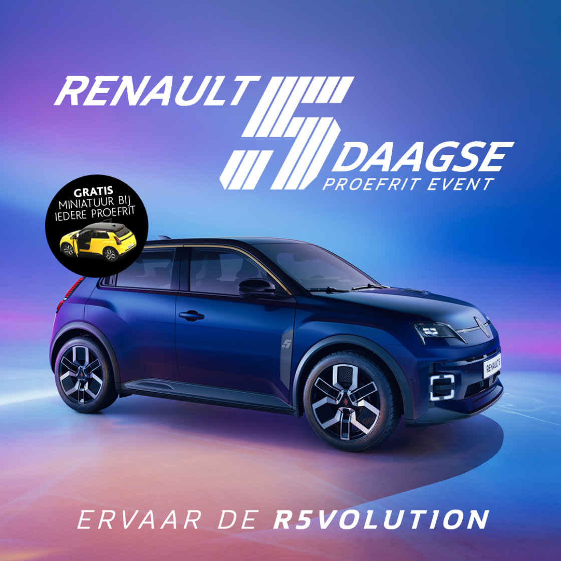 Social Renault 5 daagse