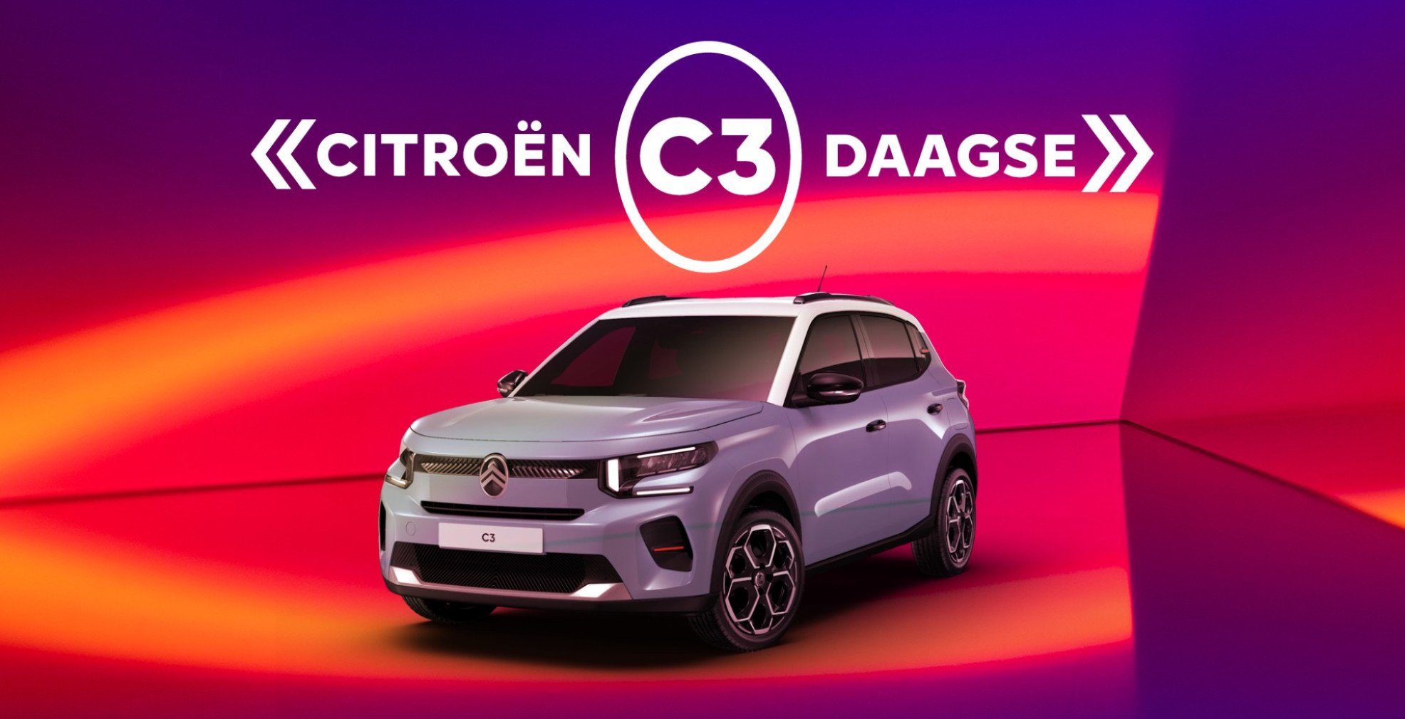 Hero drieluik Citroen C3 Daagse 2