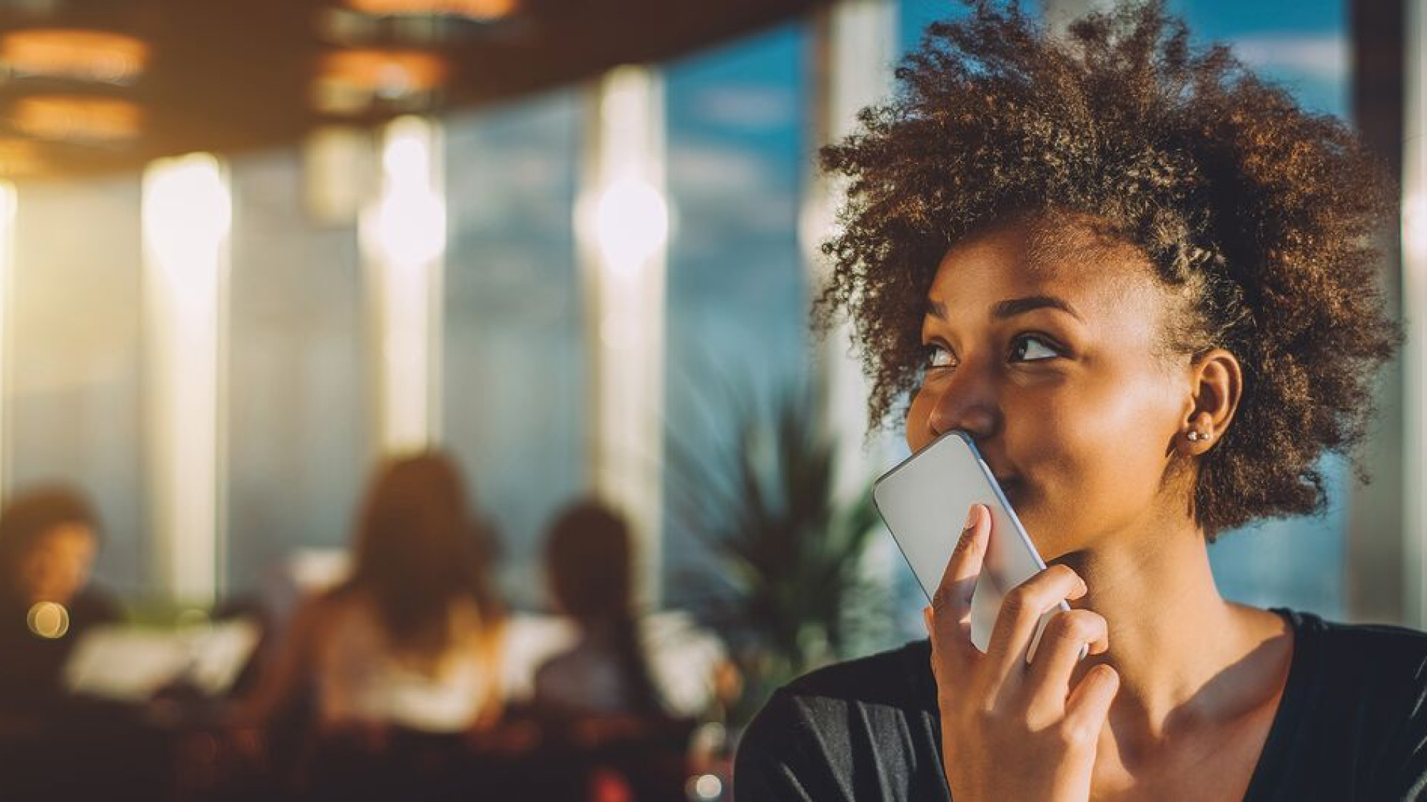 Medium Woman with phone 2